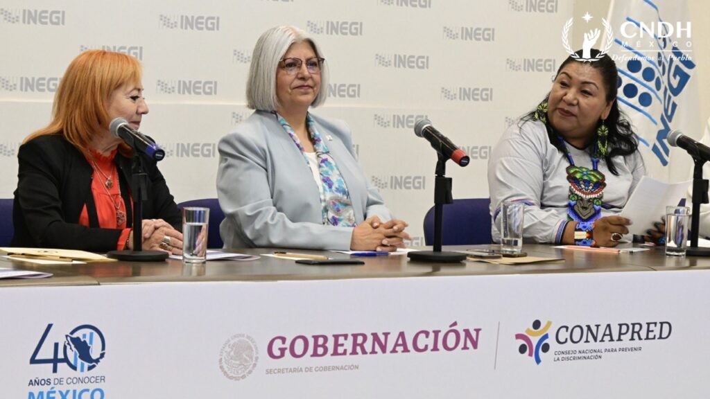 Cndh Inegi Y Conapred Presentan Resultados De Encuesta Nacional Sobre