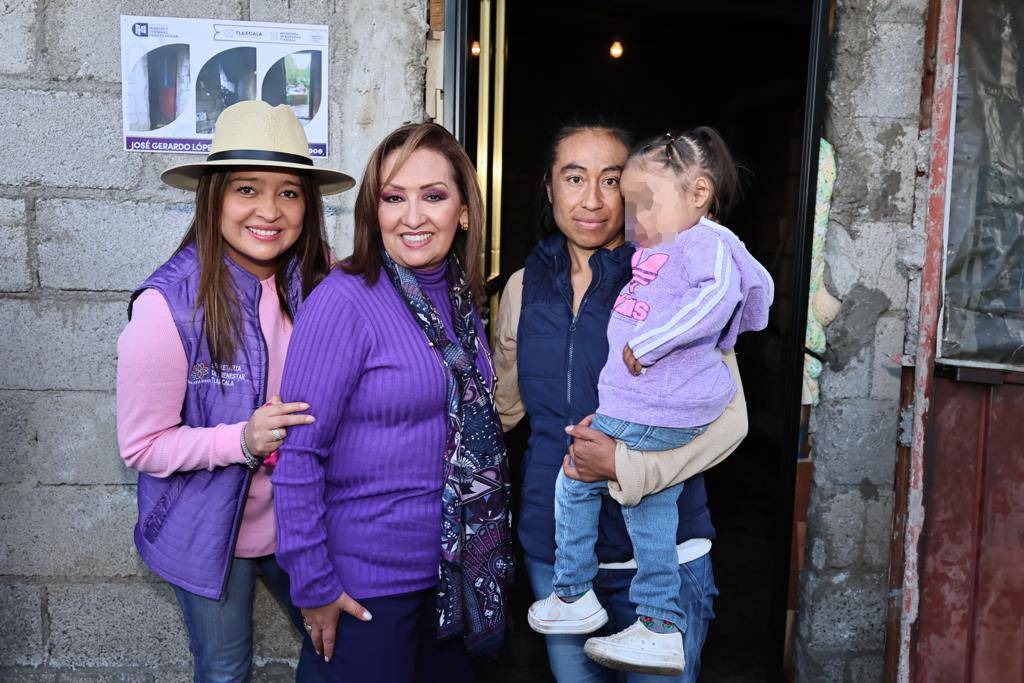 Supervisó Lorena Cuéllar Programa “Puertas y Ventanas para tu Hogar” en Tlaxco. Noticias en tiempo real