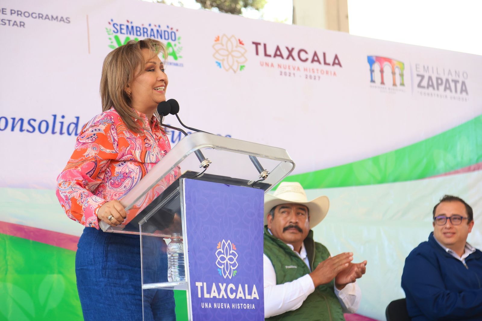 Recorrió Lorena Cuéllar Tianguis Campesino en Emiliano Zapata. Noticias en tiempo real