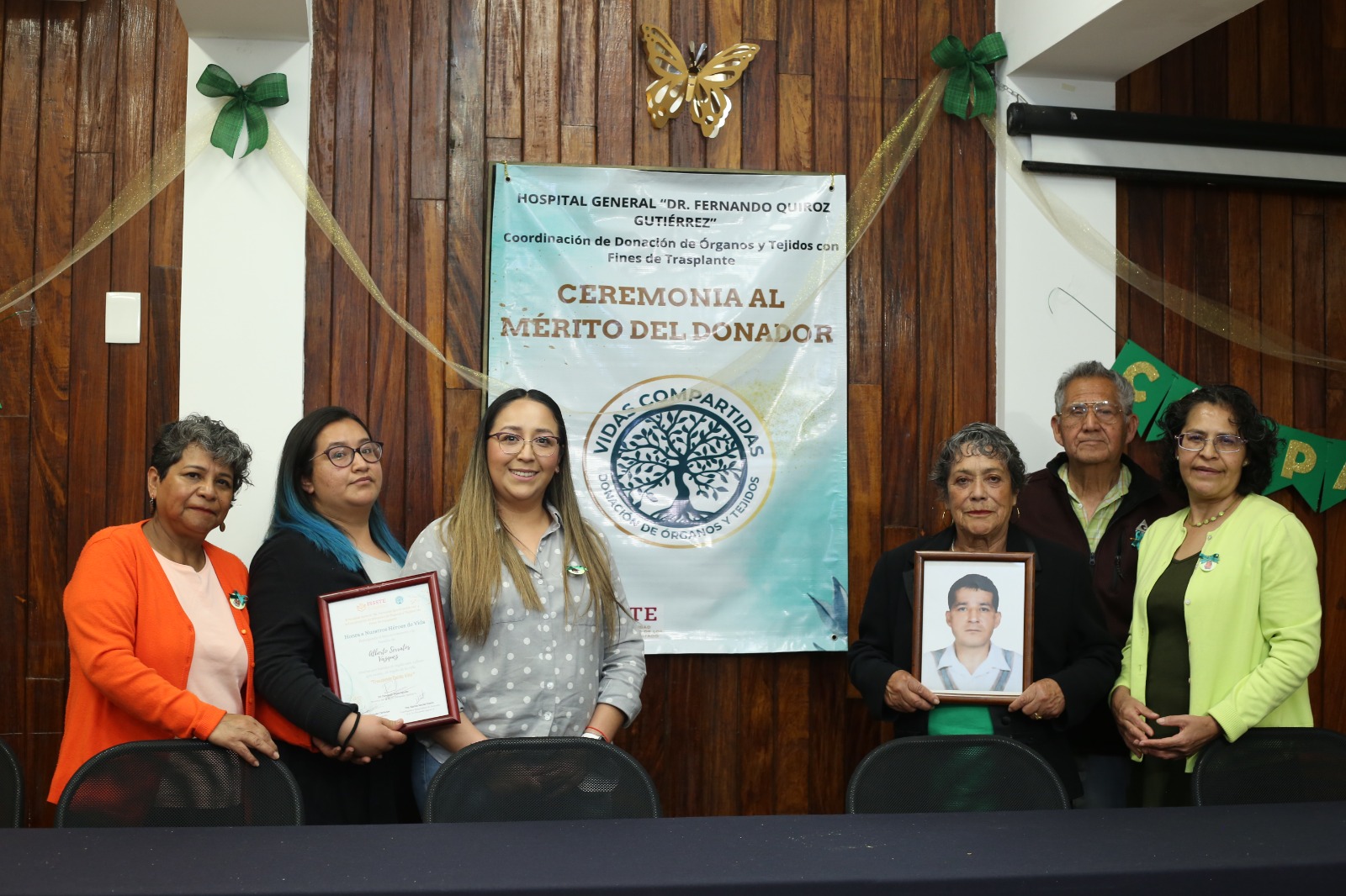 Entrega Issste reconocimientos a 29 familias de donantes de órganos del HG “Dr. Fernando Quiroz”. Noticias en tiempo real