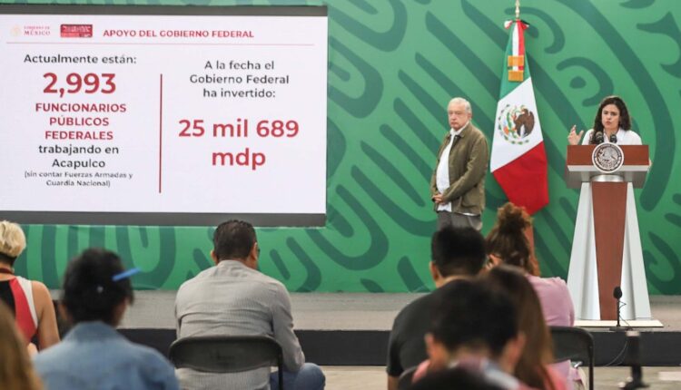 Gobierno Federal Ha Invertido Más De 25 Mil Mdp Para Reconstrucción Por Afectaciones De Otis 7116