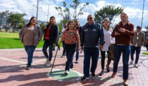 Clara Brugada visita Bogotá con alcaldes electos de Morena