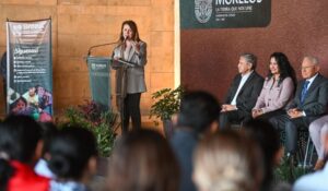 Margarita González garantiza derechos de menores de Morelos